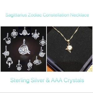 ♐️Sagittarius Zodiac Constellation Necklace NEW♐️